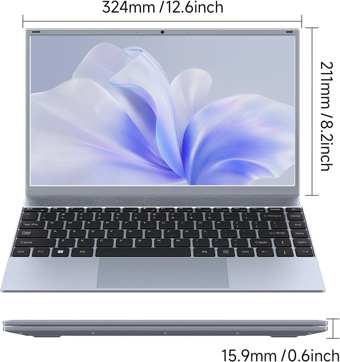 14 Inch Laptop J3710 8GB RAM 256GB SSD Windows 11 For Students And Business