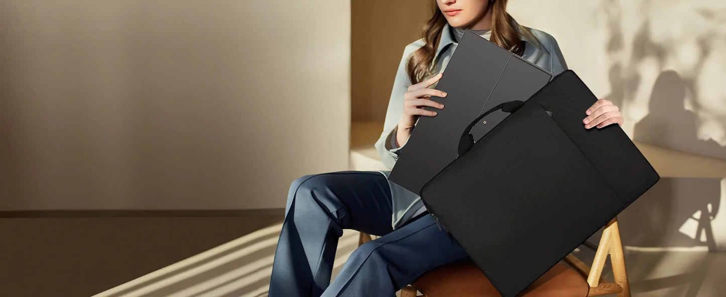 EVICIV 23.8" 120Hz Large Portable Monitor 1080P w/180° Adjustable Stand USB-C HDMI External Laptop Display for PS5/4 Desktop Mac