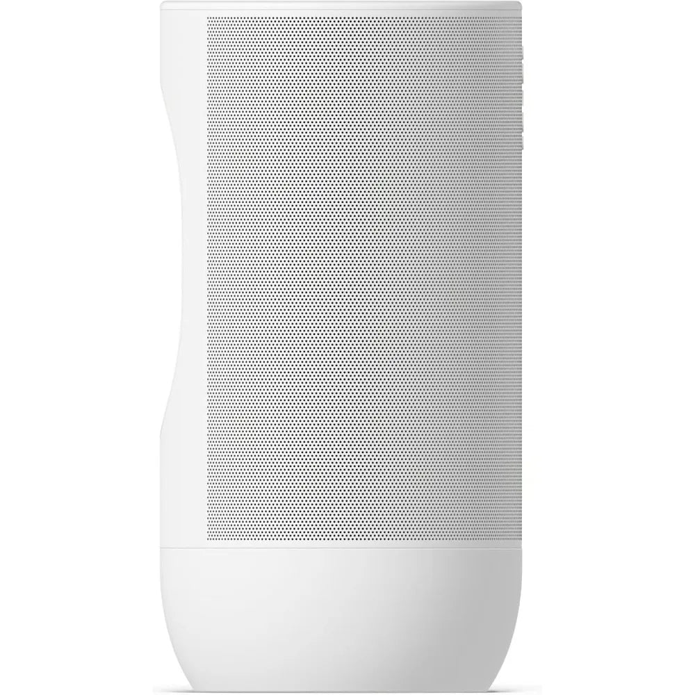 Free Delivery - White,Wireless Portable Bluetooth Speaker,10 Watts,giving you up to 24 hours of playback on a single charge.