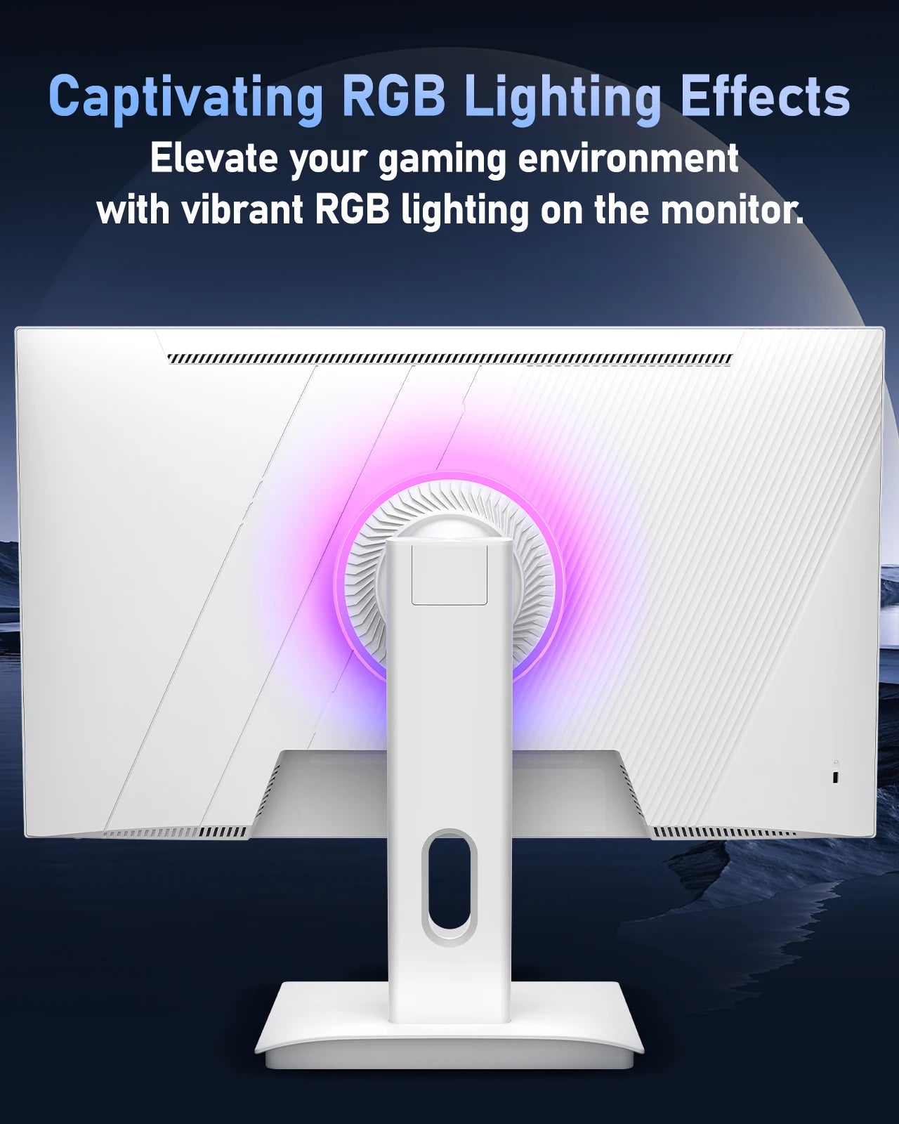 FYHXele 27 inch 180Hz IPS Gaming Monitor 1Ms Fast Response Speed 1920 * 1080 HDMI DP Ultrawide PC Support Vesa Wall Mount