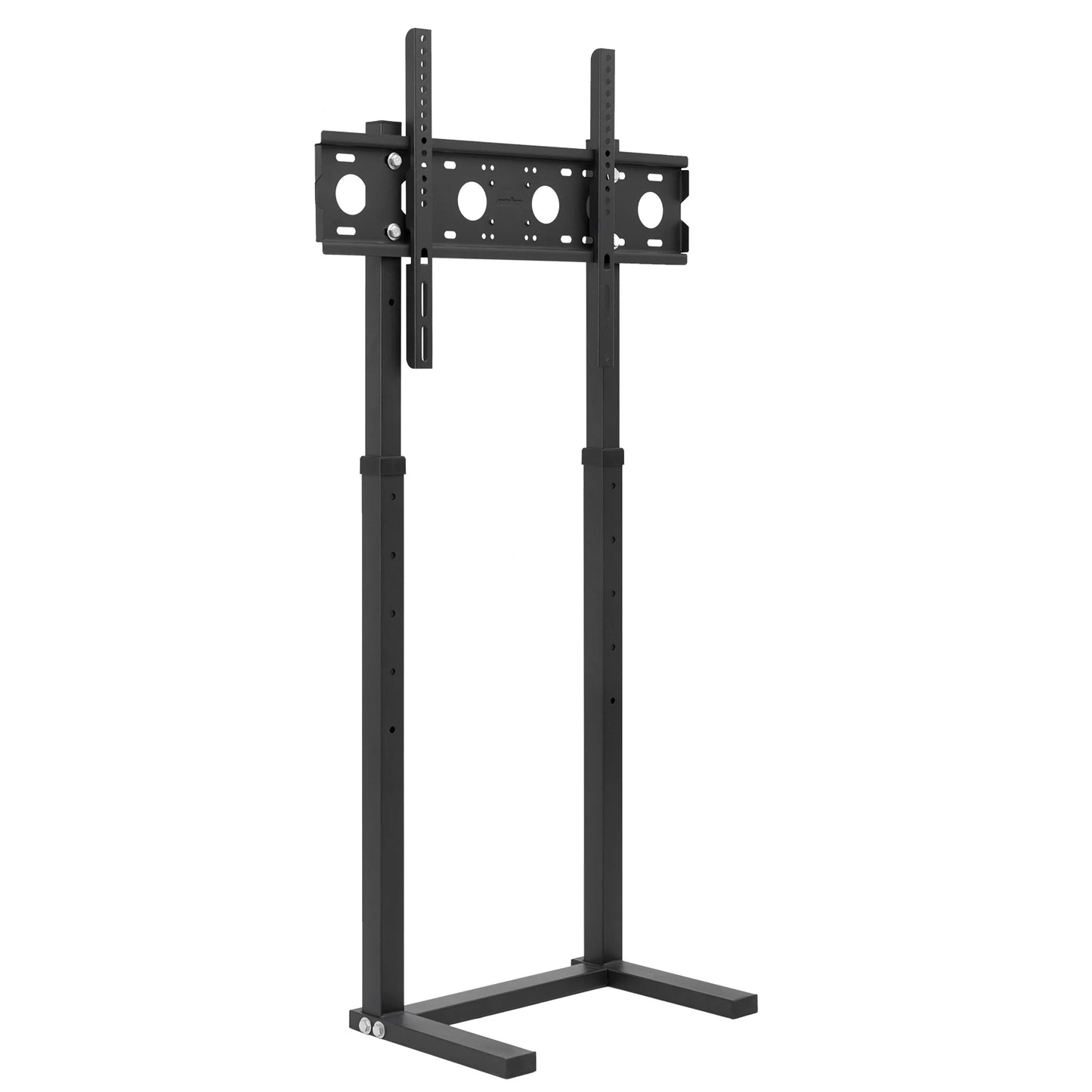 TV Floor Stand Tall TV Stand Height Adjustable TV Mount Free Standing TV Bracket for 32”-65” Flat Panel LED LCD Screens