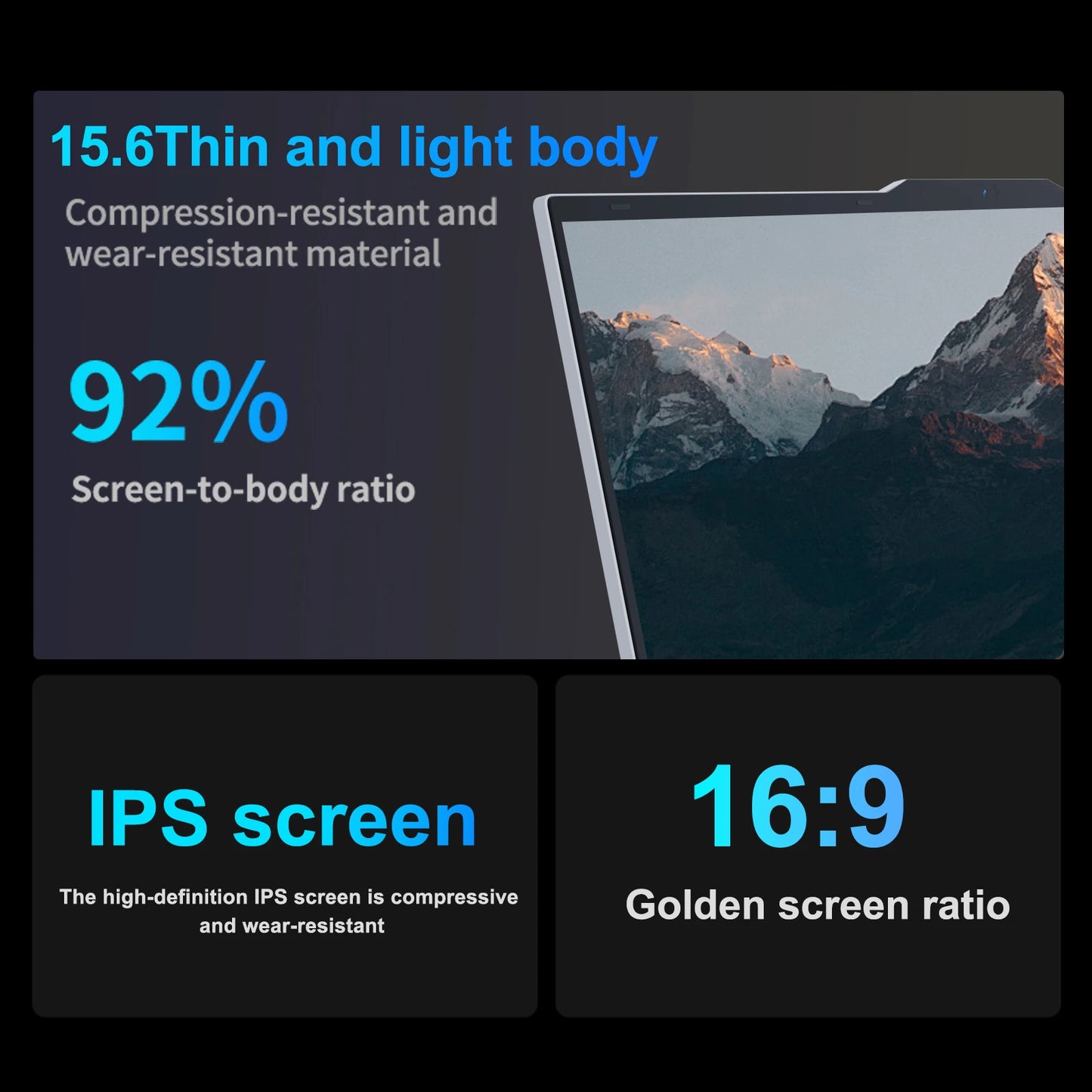 15.6"Laptop Intel Celeron i7-6500 notebook gamer 32GB RAM 2TB SSD Office Study PC Computer Windows11 1920*1080 Resolution laptop