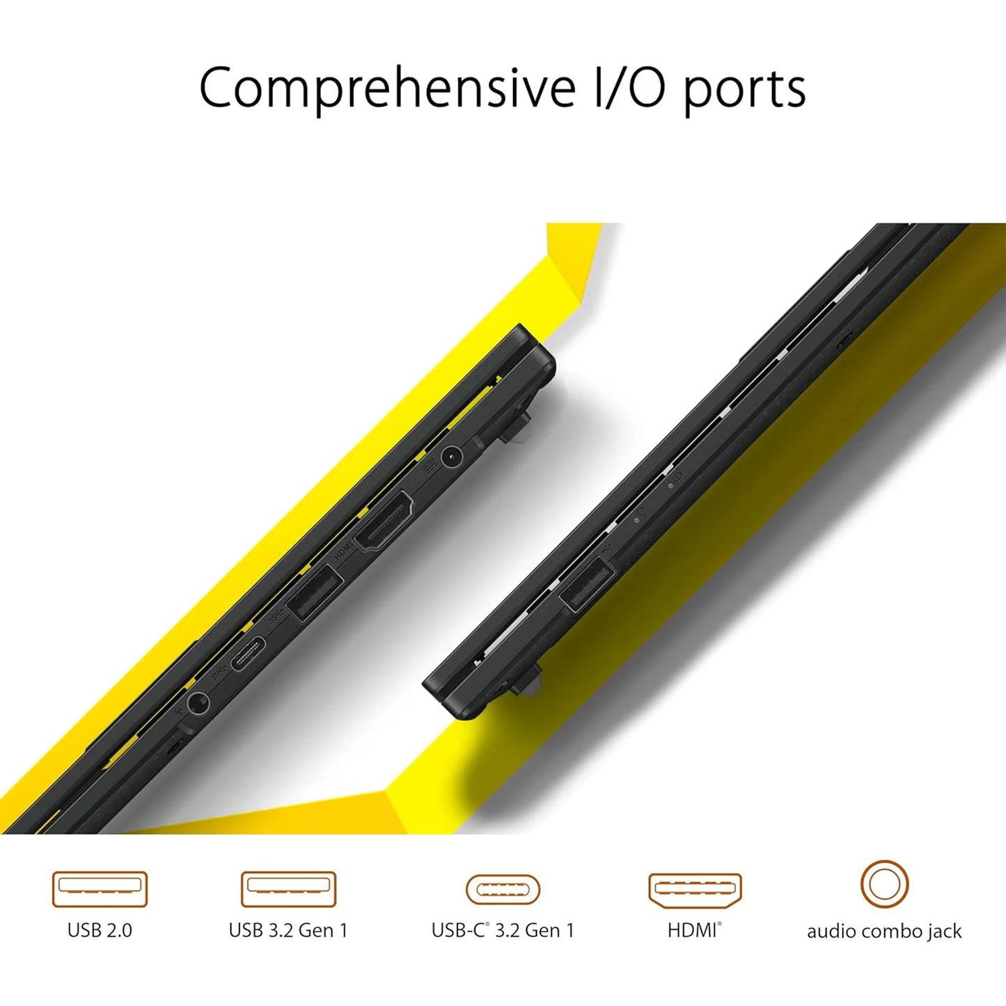 ASUS Vivobook Go 15.6" FHD Laptop, 2024 Newest Business Laptop, AMD Ryzen 3 7320U, 8GB RAM, 512GB SSD, 180° Lay-Flat, Black