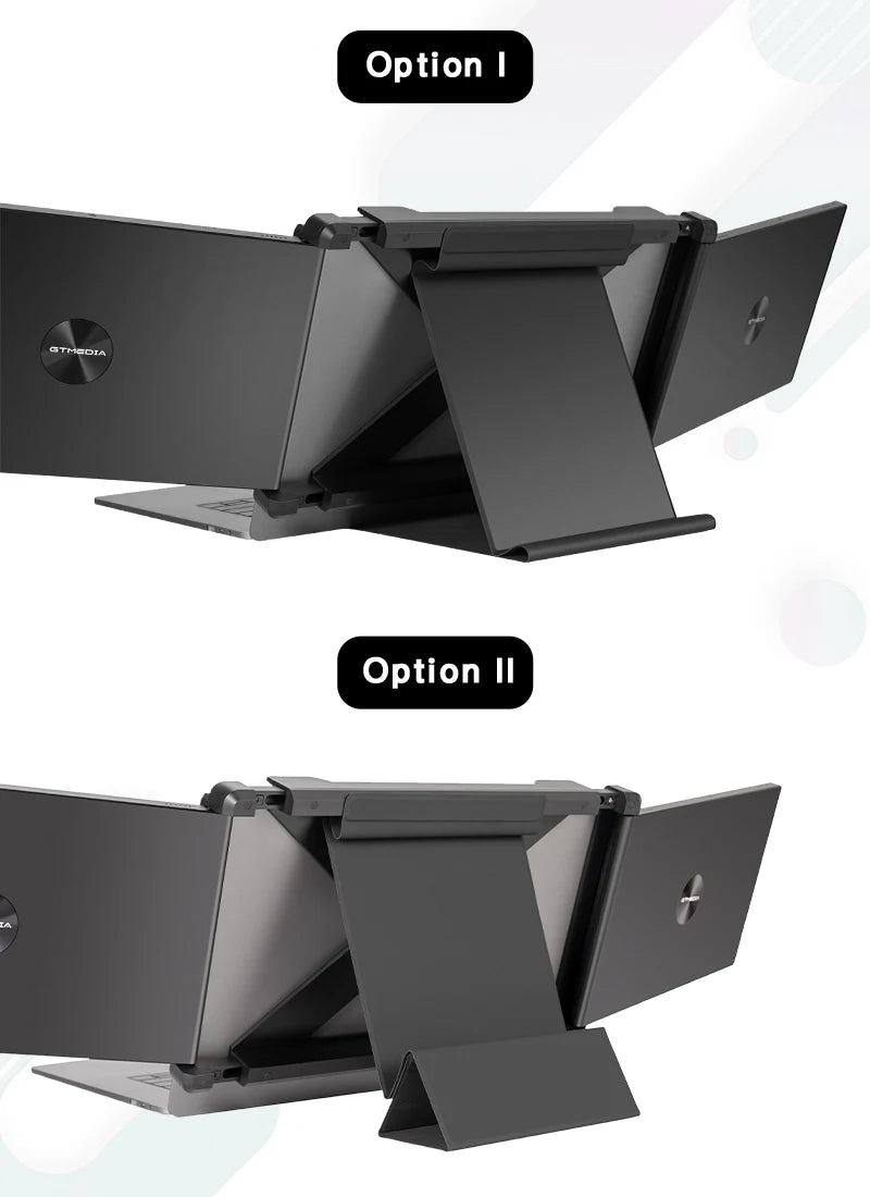 GTMEDIA Mate X 11.6 inch Portable Dual-screen Monitor 1920*1080 IPS FHD Screen Multi-system Compatible for 13.0-17.3in Laptop