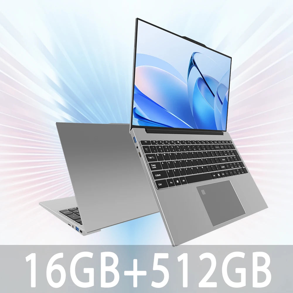 15.6"Laptop Intel Celeron i7-6500 notebook gamer 32GB RAM 2TB SSD Office Study PC Computer Windows11 1920*1080 Resolution laptop