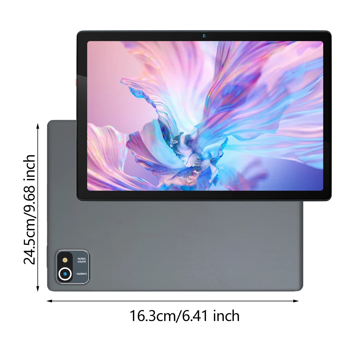 AEEZO MB1001 10 Inch Android Tablet Quad-Core 6GB RAM 64GB ROM 5MP+8MP Dual Camera HD IPS Display WiFi Bluetooth PC Pad Tablets