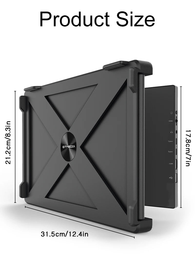 GTMEDIA Mate X 11.6 inch Portable Dual-screen Monitor 1920*1080 IPS FHD Screen Multi-system Compatible for 13.0-17.3in Laptop