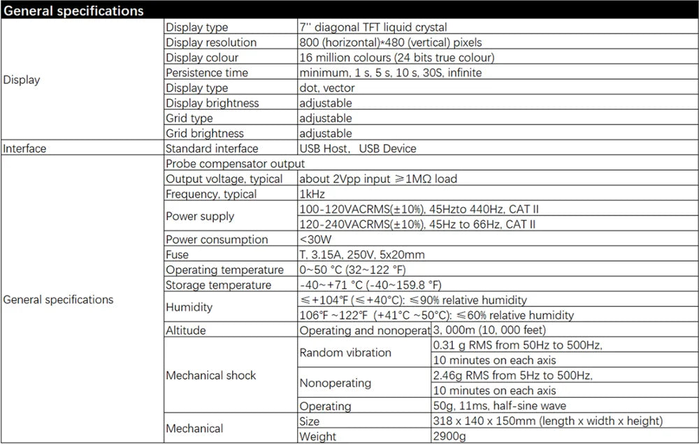Hantek DSO2D15 Digital Oscilloscope DSO2C10 2D10 2 Channels 150MHz Osciloscópio 25MHz Signal Generator Voltmeter Frequency Meter