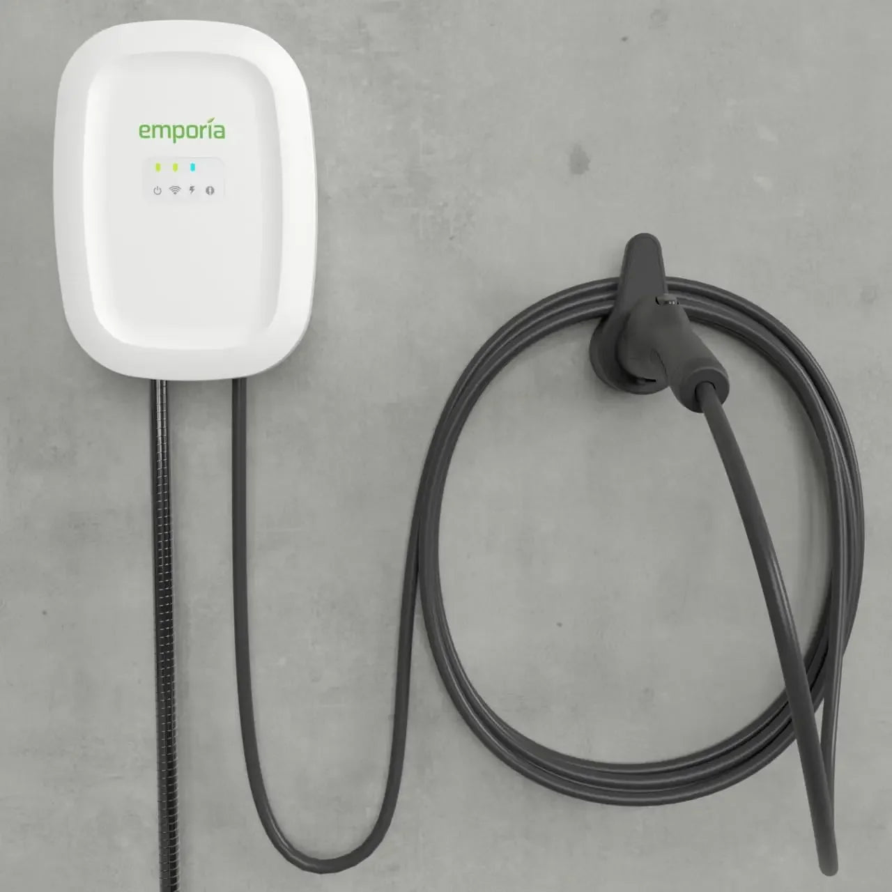 Level 2 EV Charger 48 Amp / 11.5kW / 240V | Smart WiFi Enabled EVSE | UL Listed/Energy Star
