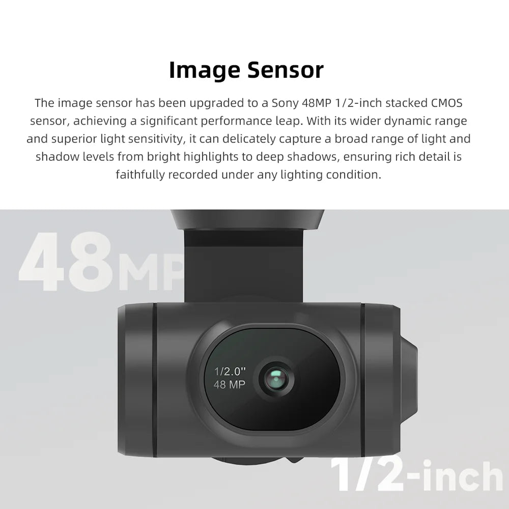 FIMI Mini 3 4K GPS drone with 3-Axis Gimbal 249g 4K/60FPS 48MP 9KM Transmission 64-Min Flight Time Super Night Video Auto Return