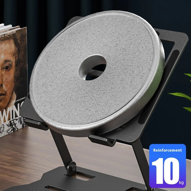 Adjustable Laptop Tablet Stand Holder Portable Anti Slip Stable Metal Bracket Universal Laptop Riser Notebook Stand for Macbook