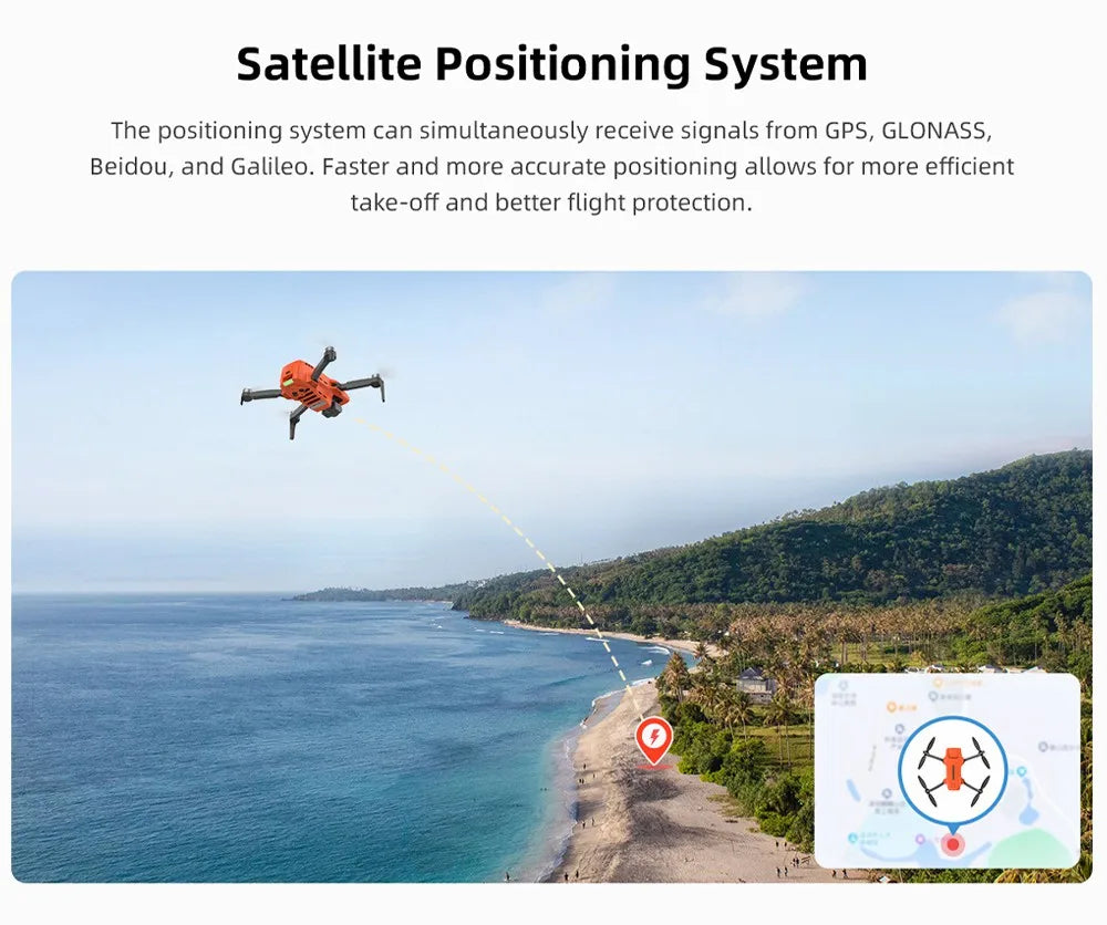 FIMI Mini 3 4K GPS drone with 3-Axis Gimbal 249g 4K/60FPS 48MP 9KM Transmission 64-Min Flight Time Super Night Video Auto Return