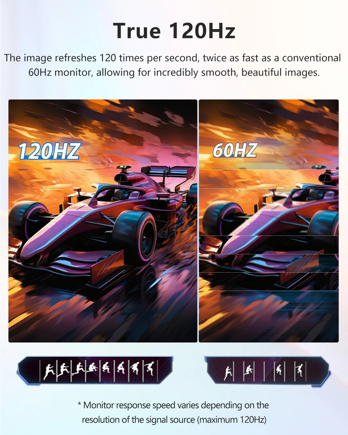 UPERFECT 21.5”120HZ 10-Point Touch Portable Gaming Monitor Laptop PC Displays External Screen For TV Tablet Mac Phone With VESA