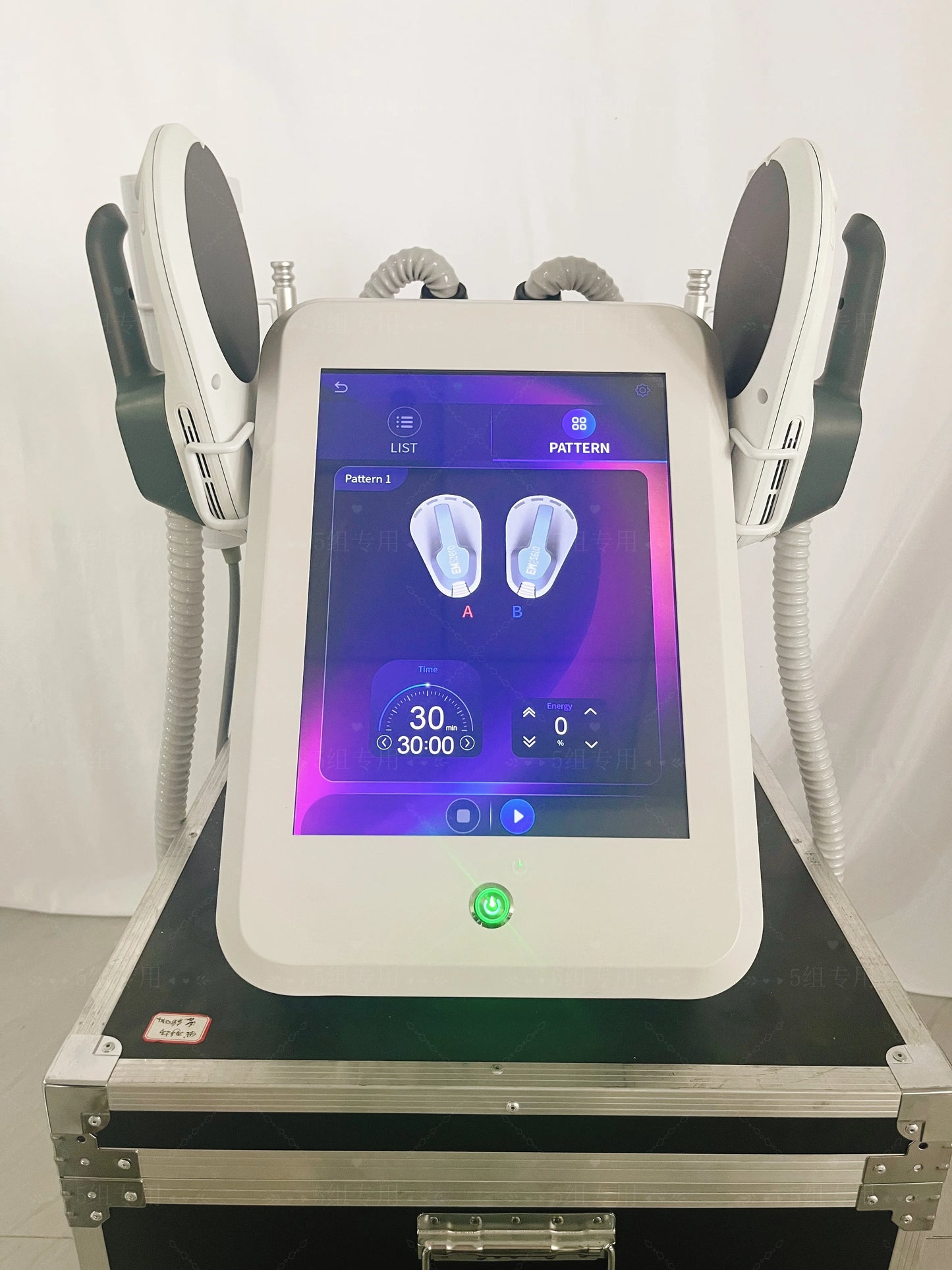 Emszero 360 Degree Lift Face Weight Loss Fat Reduction Inner Ball Roller Body Sculpting Muscle Massage Slimming Beauty Equiment