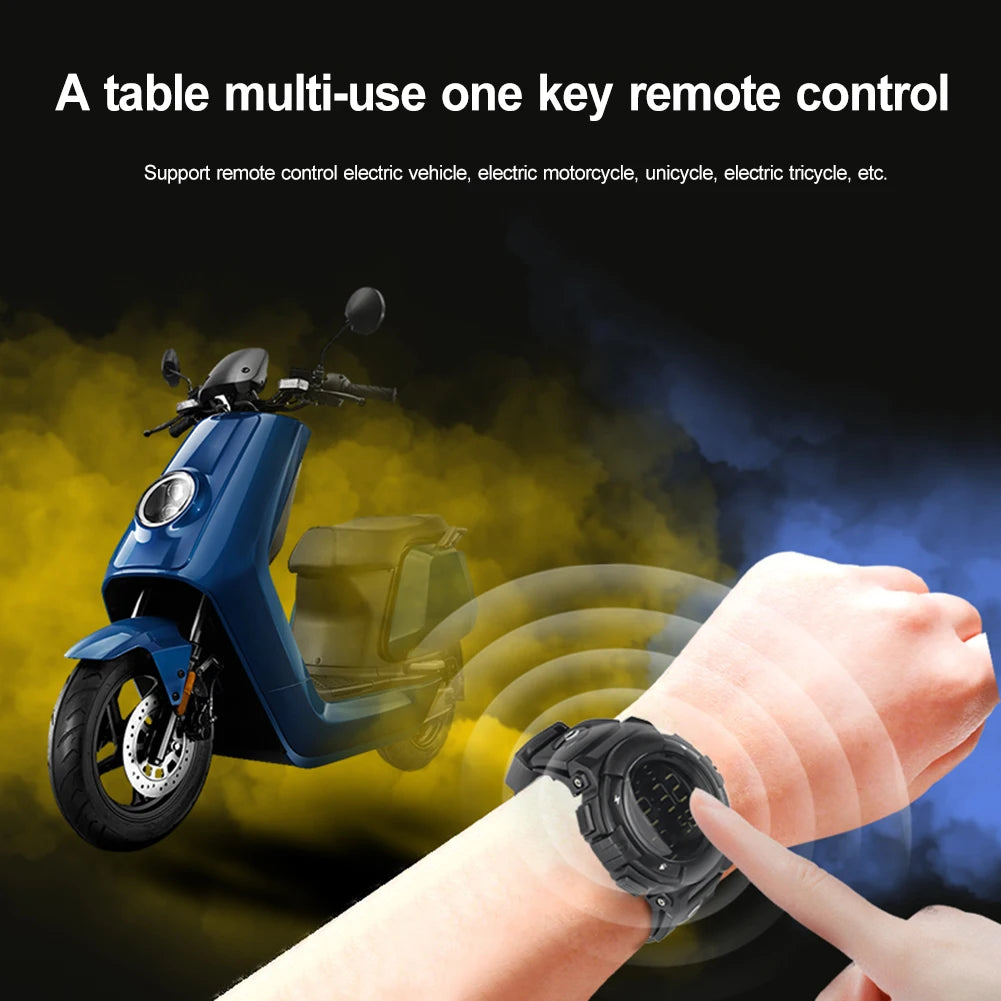 Smart Watch Wireless Auto Remote Control Duplicator 315MHz 433 MHz Cloning Car Key Waterproof for Electric Vehicle/Electric Gate