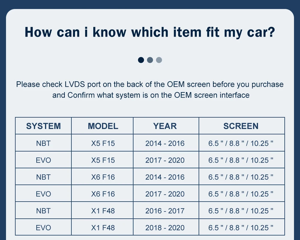 Road Top Wireless CarPlay Android Auto for BMW NBT EVO X5 F15 X6 F16 2014-2020 X1 F48 2016-2020 with Car Play Functions Airplay