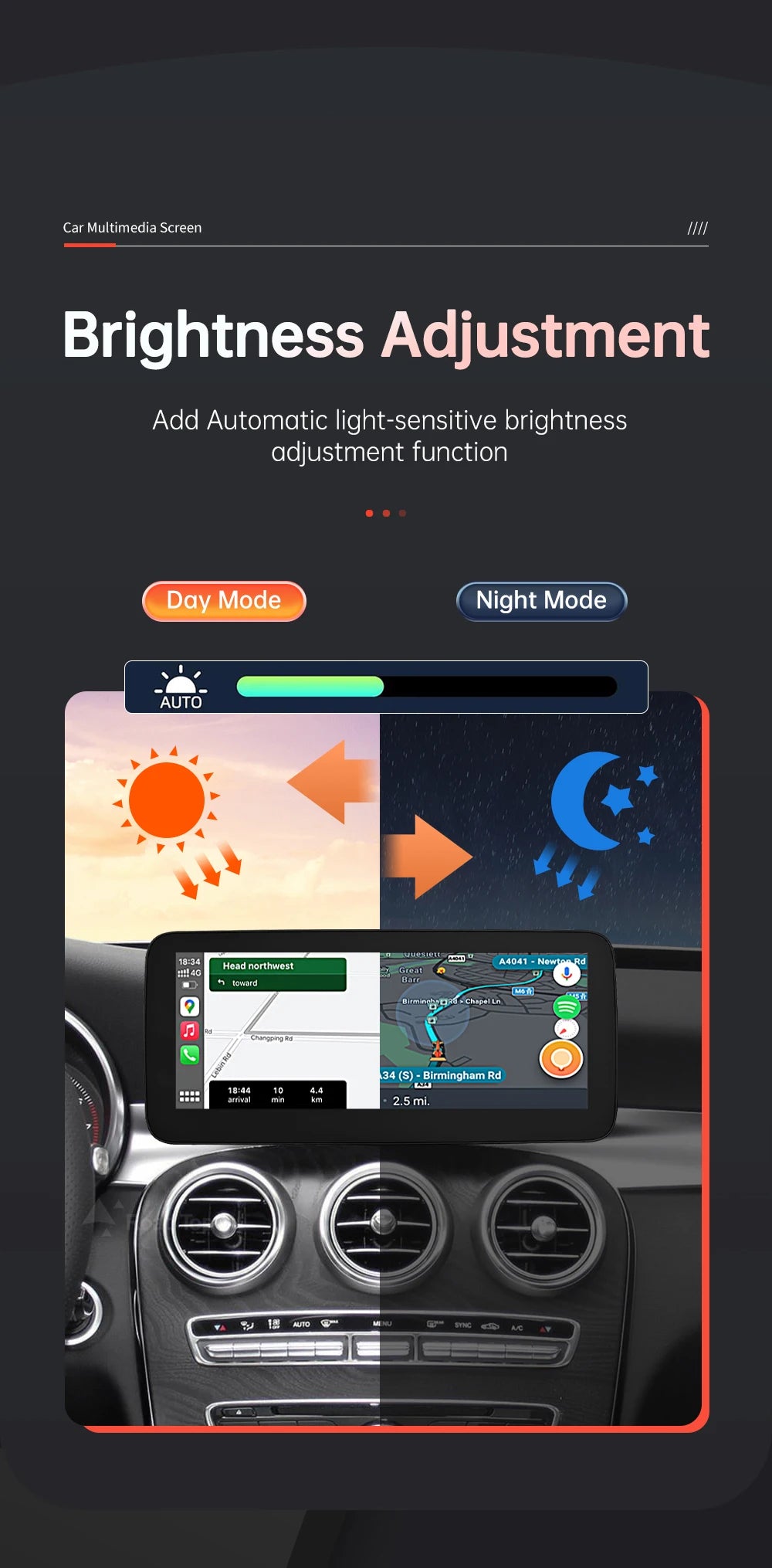 Linux Multimedia Screen Wireless CarPlay Android Auto for Mercedes-Benz W205 W176 GLC A C V Class W447 CLA GLA 2015-2018 NTG5.0