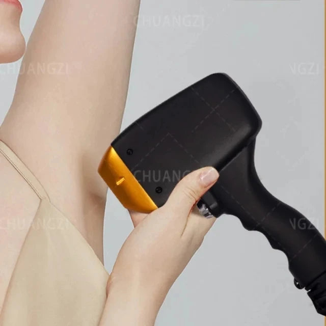 2025 Best Depilator New Ice Platinum Cooling System Skin Care 808nm Diode Laser Hair Removal Machine 3-Wavelength