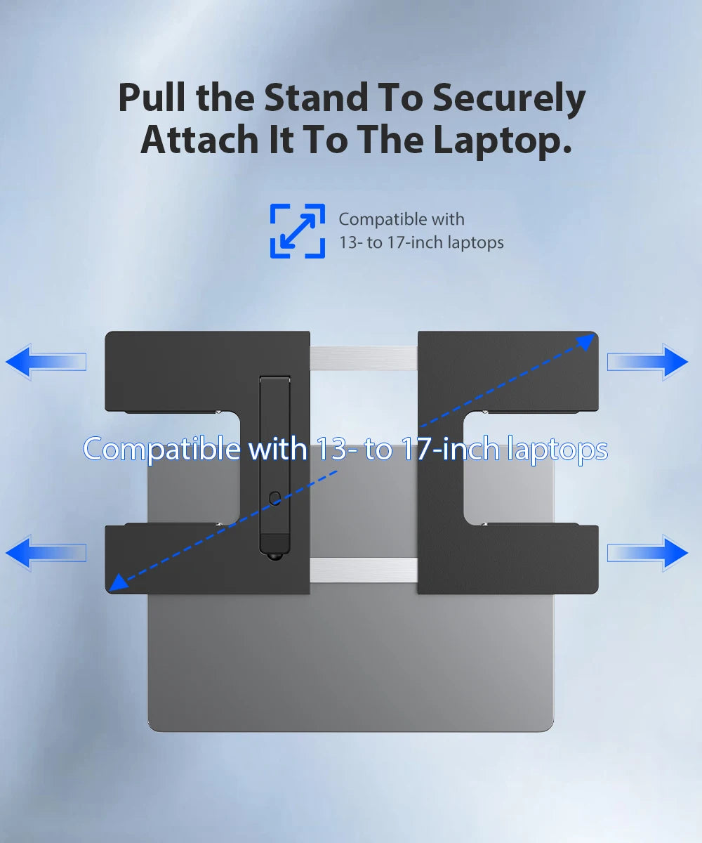 UPERFECT 14" 2K Triple Portable Monitor 2240x1400 QHD IPS Dual Display with Rotation Kickstand Laptop Screen Extender for MacOS