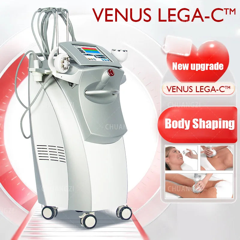 The latest equipment for skin tightening, vacuum slimming and fat removal, traditional skin lifting and spa equipment
