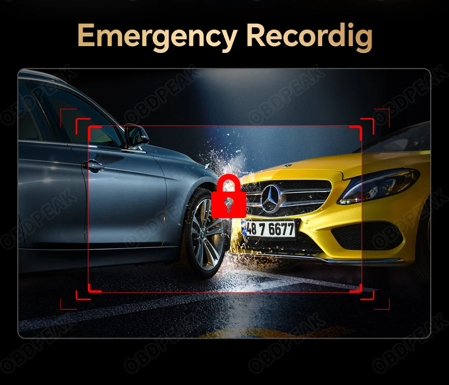 11.26 Inch 3 Camera 4K+1080P+1080P Video Recording Wifi Rearview Mirror Car DVRs Touch Screen Infrared Night Vision Car Dash Cam