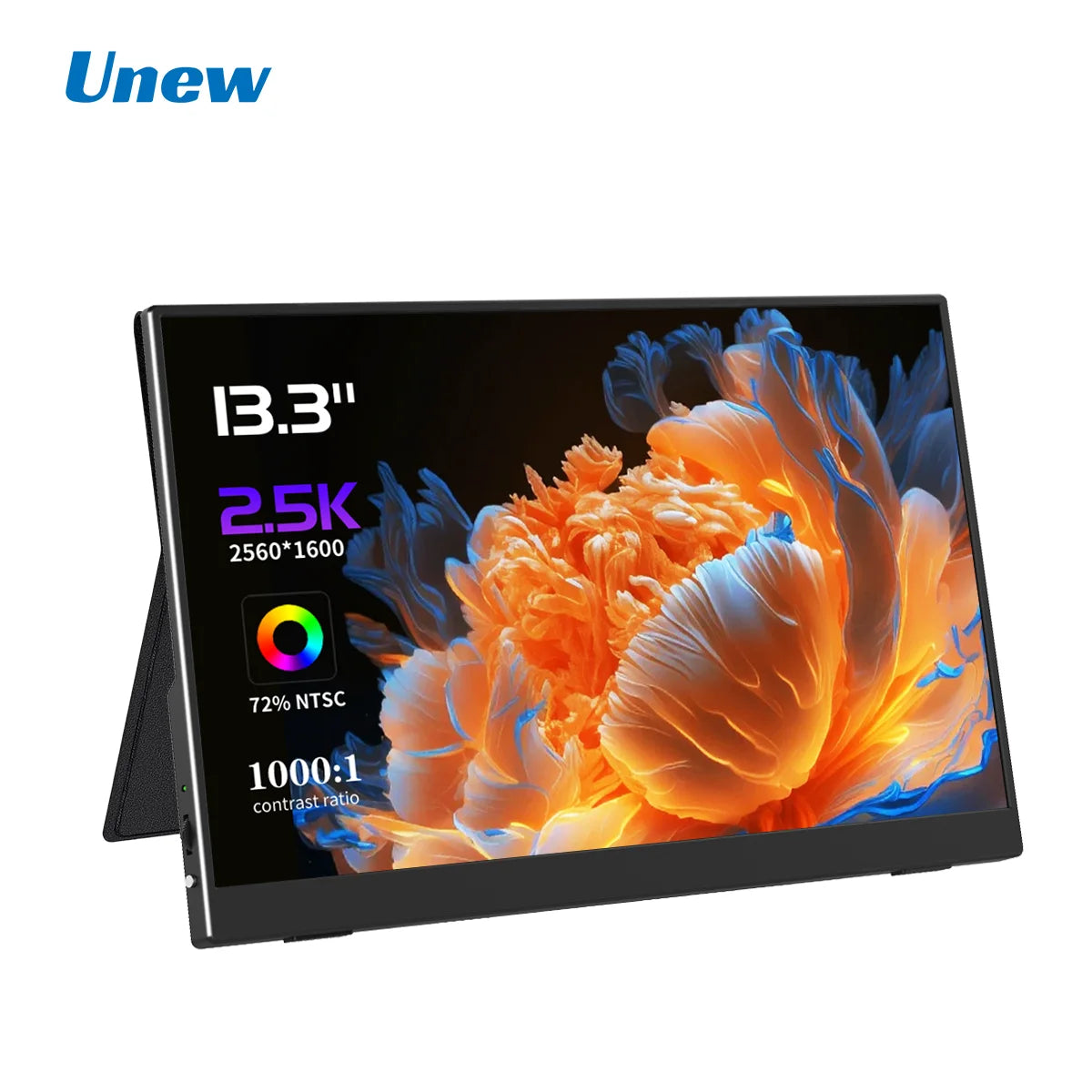 13.3 inch 2560x1600p 2.5K Portable Monitor External Display for Gaming Laptop PS3/PS4 Switch Mini PC Tablet