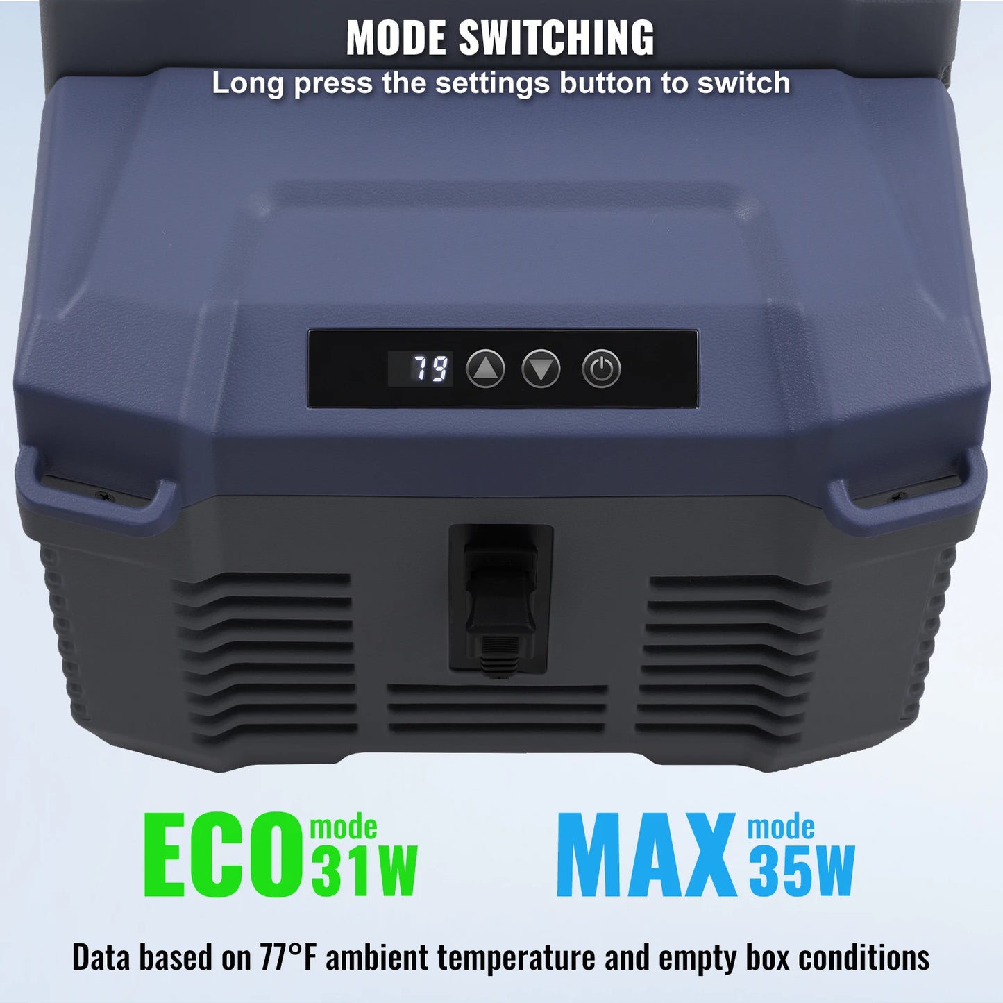 SucceBuy 8L to 75L Car Refrigerator Fridge Portable Icebox Single&Dual Zone w/Blue Tooth Temp Adjustable for Outdoor Camping RV