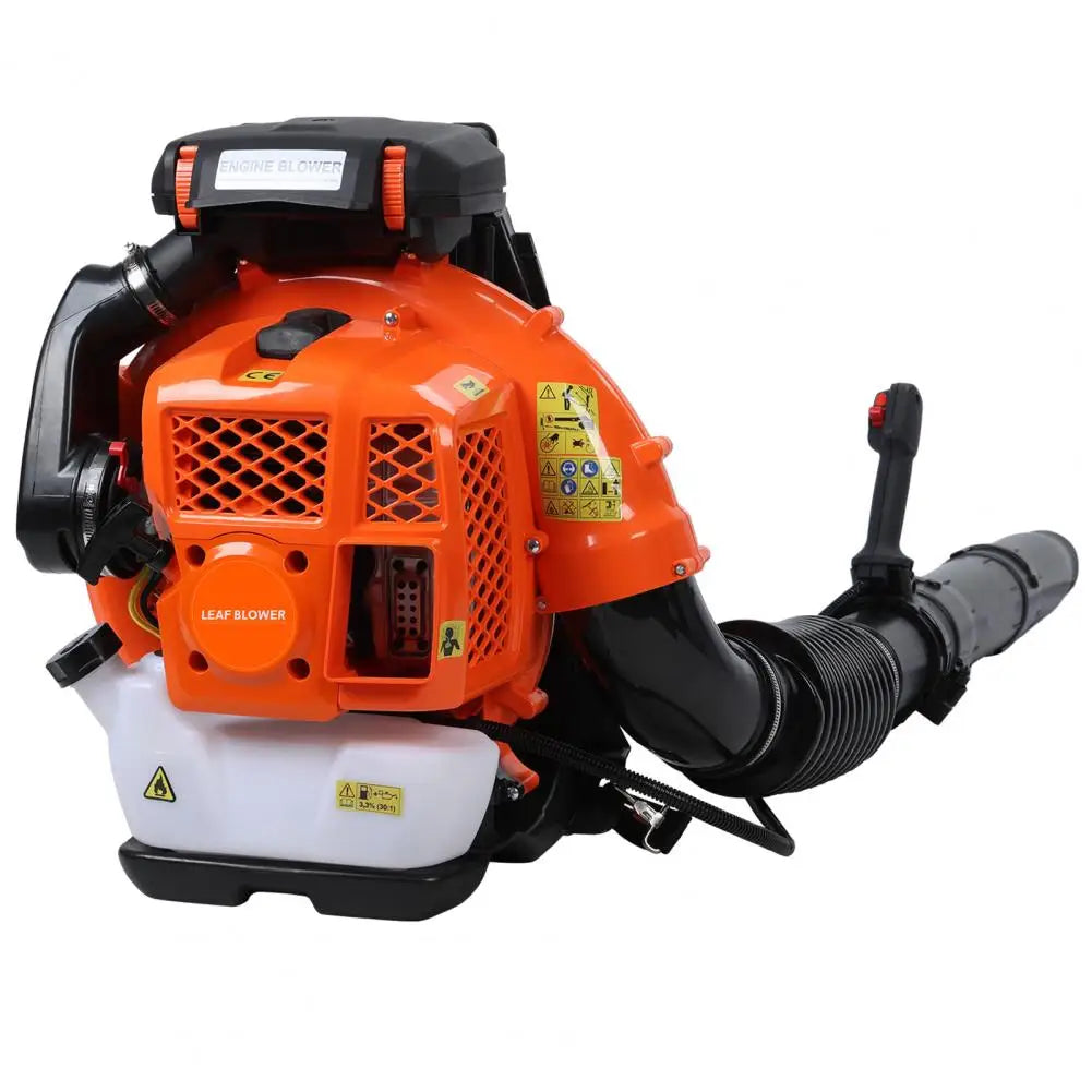 80CC Backpack Gas Leaf Blower, 900 CFM Gas Powered Snow Blowers Powerful Clearing Tools  for Lawn Care Yard Dust Debris