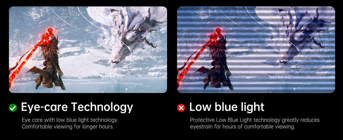 UPERFECT 16" 2K Portable Monitor 2560*1600 16:10 100%sRGB 500Cd/m² 120Hz Gaming Display For Xbox PS5 Switch Laptop Mac Phone