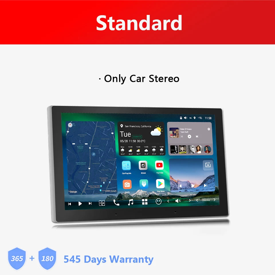 ATOTO 10 inch QLED Android Car Stereo 8G+128G Bluetooth Apple Carplay Screen Android Auto Navigation Radio Multimedia Player X10