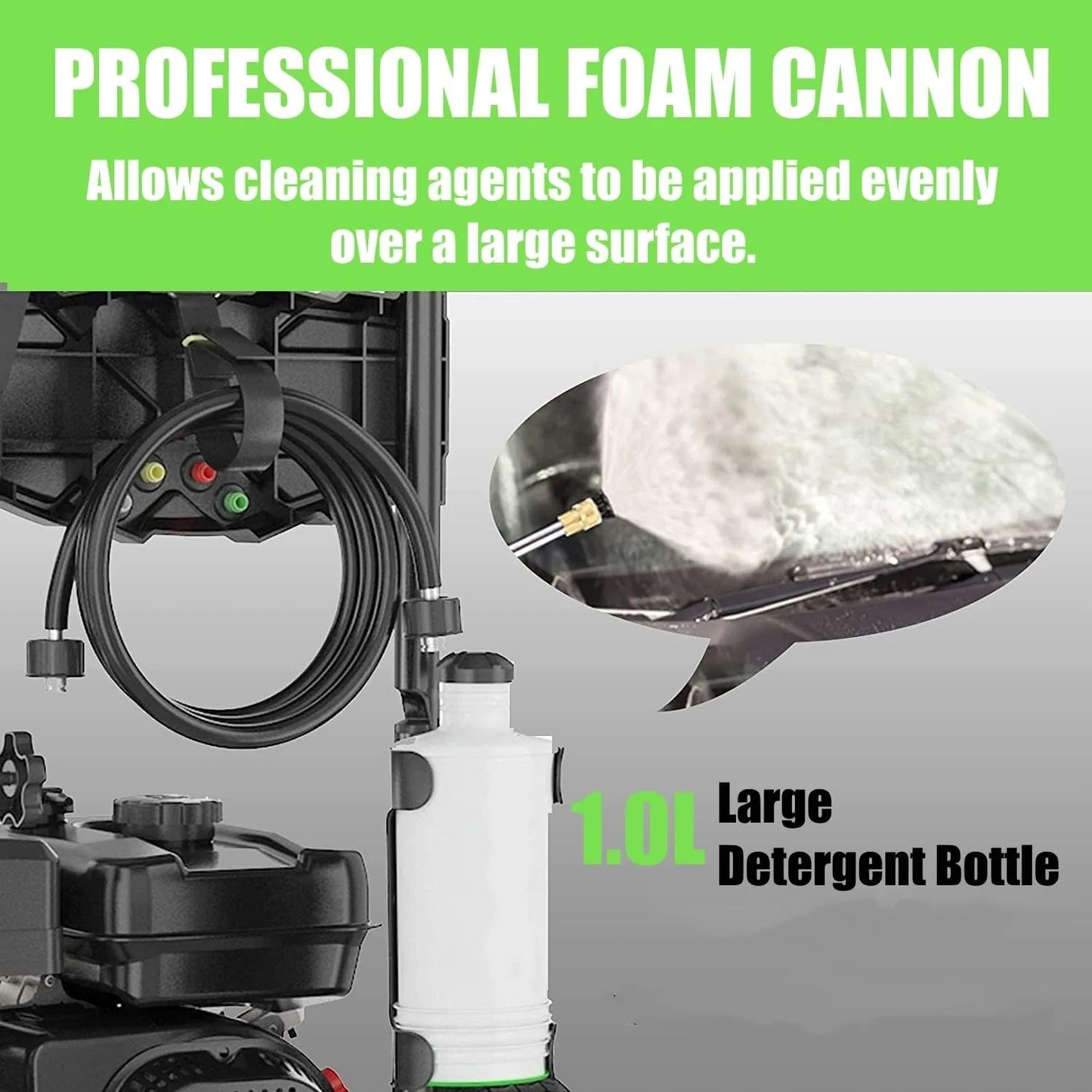 4200PSI Pressure Washer 4.0GPM Gas Power Washer 212CC Gas Powered Washing Machine Commercial High Pressure Washer