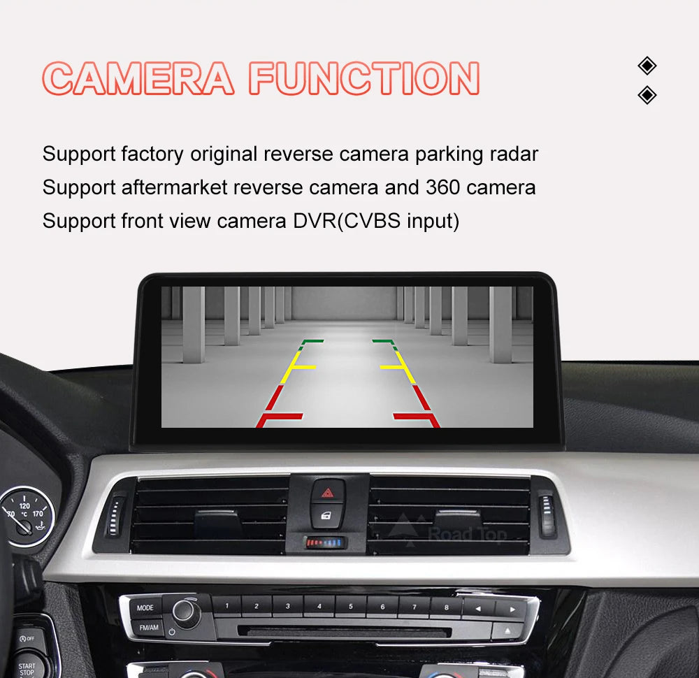 10.25'' 1920*720 Wireless Carplay Android Auto Multimedia Display For BMW 3 4 Series F30 F31 F32 F33 F34 F36 NBT Touch Screen