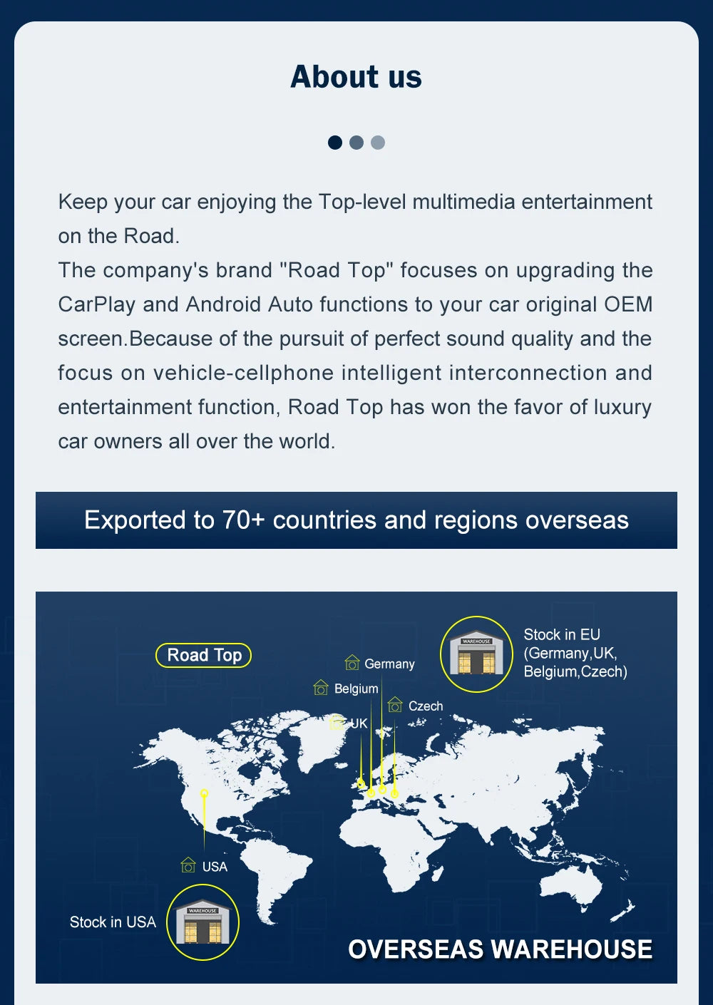 Road Top Wireless CarPlay Android Auto for BMW NBT EVO X5 F15 X6 F16 2014-2020 X1 F48 2016-2020 with Car Play Functions Airplay