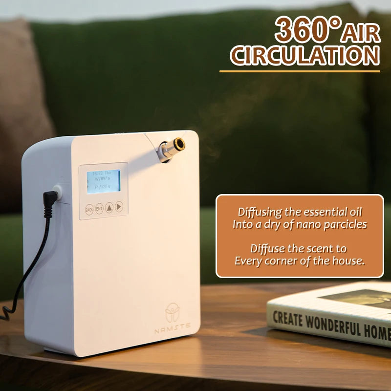 NAMSTE Aroma Diffuser WIFI Electric Aromatic Oasis Bluetooth Room Fragrance  Air Freshener Essential Oils  Purifiers 400m³