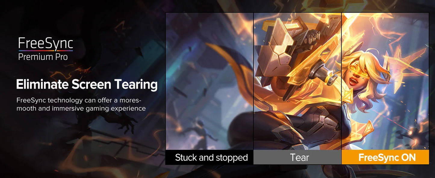 UPERFECT 18.5" Touchscreen Smart Portable Monitor with Metal Frame FreeSync 100%sRGB HDR 120Hz Gaming Screen Extender for Laptop