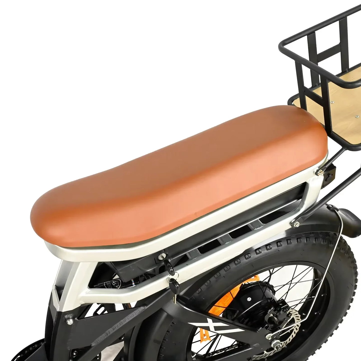 Electric Bicycle 2000W Dual Motor 48V30AH Lithium Battery E-bike 20*4 Inch Fat Tire Mountain Cargo Electric Bike