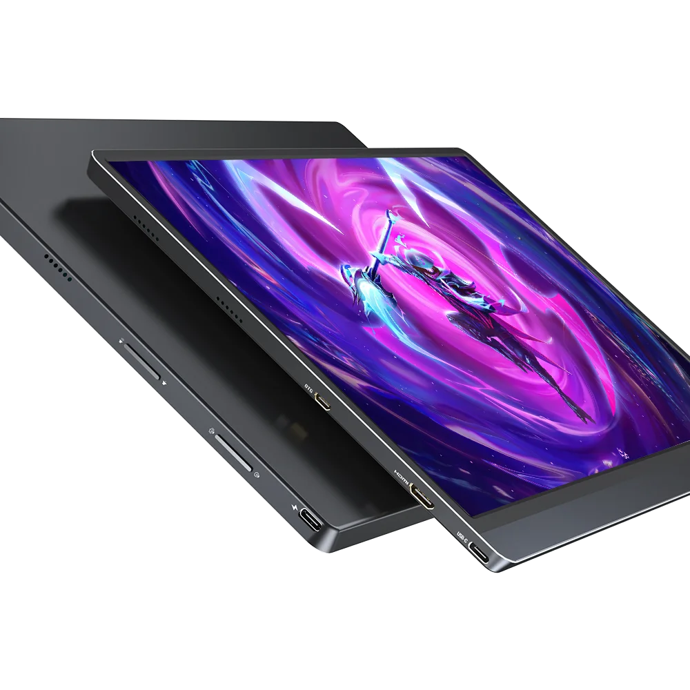 UPERFECT 15.6'' Portable Monitor IPS HDR FHD Matte Screen Eye Care With 10-Point Capacitive Touch 10800mAh Rechargeable Battery