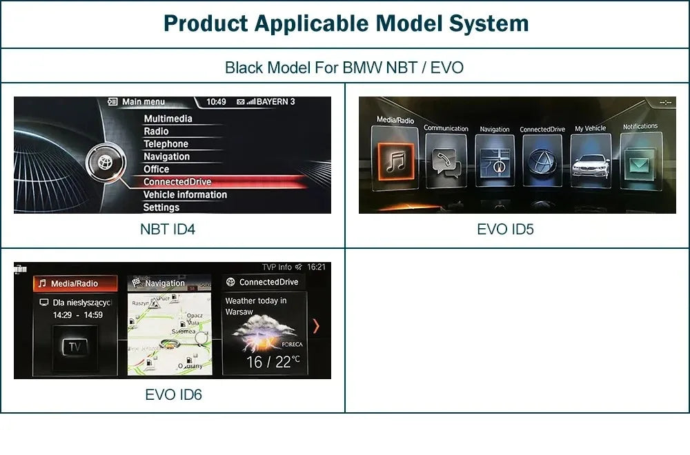 12.3 Wireless CarPlay Linux System Multimedia Display For BMW Series 3 4 F30 F31 F32 F33 F34 F36 2012-2018 Android Auto Airplay