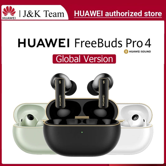 HUAWEI Freebuds Pro 4,headphone,Intelligent Dynamic ANC,compatible with iOS and Android,Dual-driver True Sound,Premium Sounds