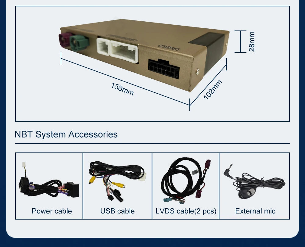 Road Top Wireless CarPlay Android Auto for BMW NBT EVO X5 F15 X6 F16 2014-2020 X1 F48 2016-2020 with Car Play Functions Airplay