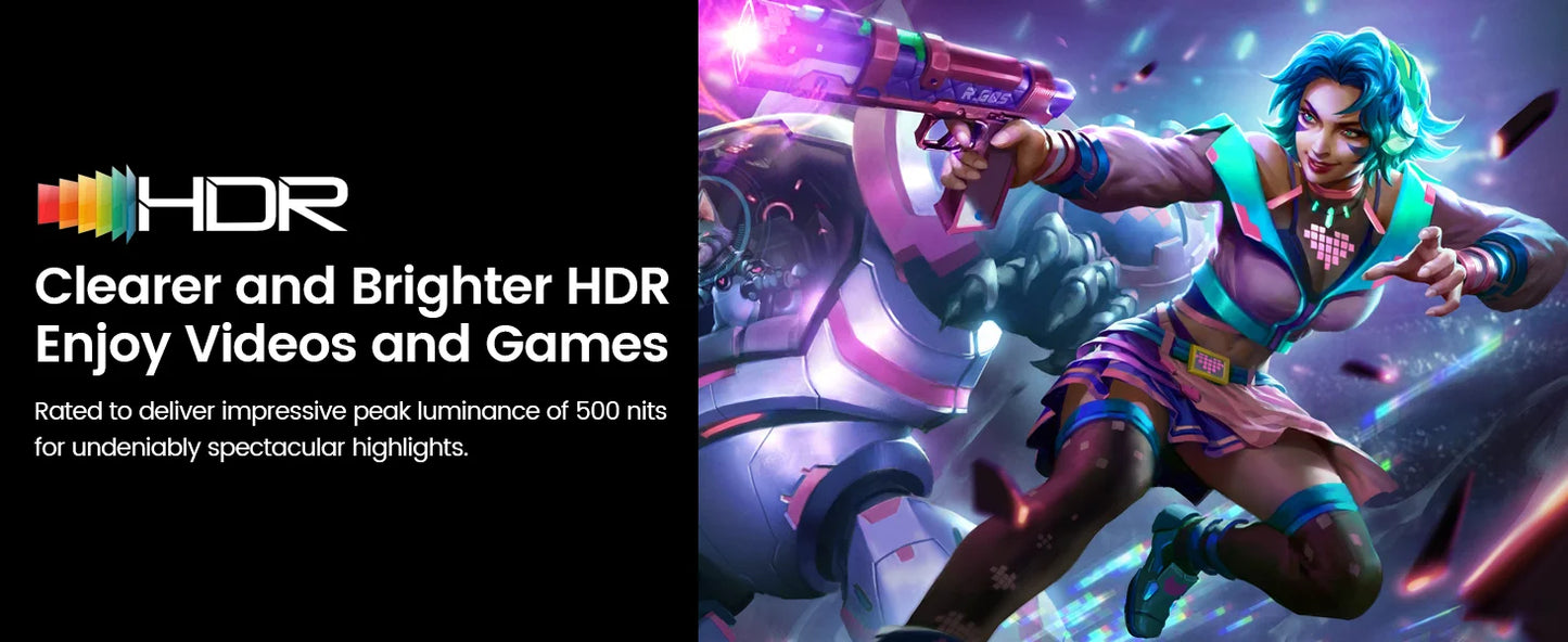 Amoudo 14.5 Inch 3840*2400P 60Hz Portable Monitor Laptop Computer Screen Dual USB C HDMI Second Screen for PS4/5 Xbox Switch PC