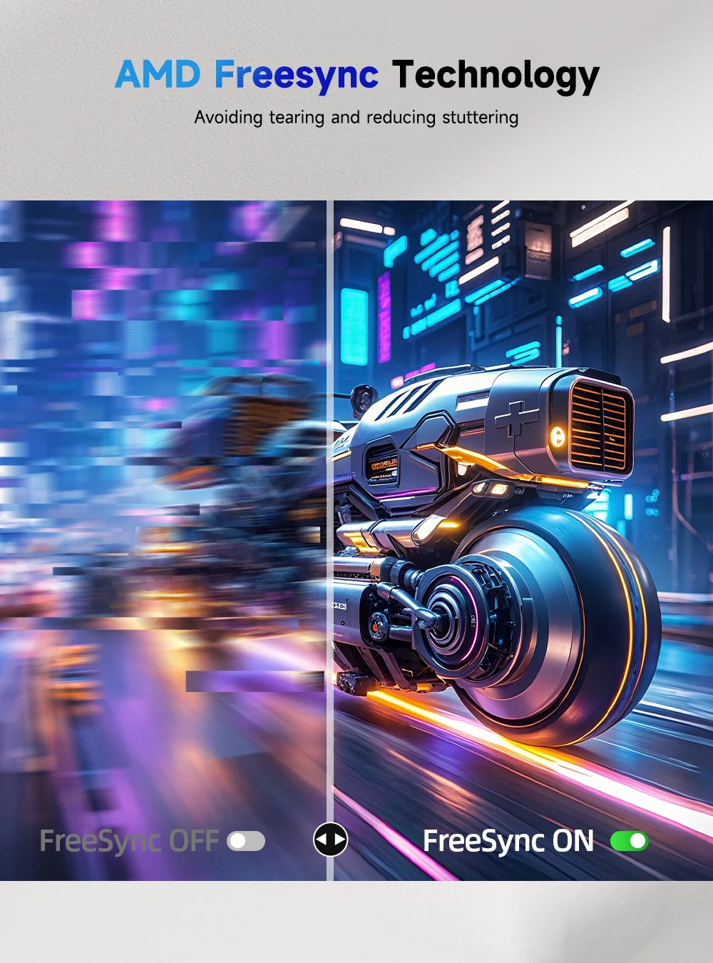 EVICIV 23.8" 120Hz Large Portable Monitor 1080P w/180° Adjustable Stand USB-C HDMI External Laptop Display for PS5/4 Desktop Mac