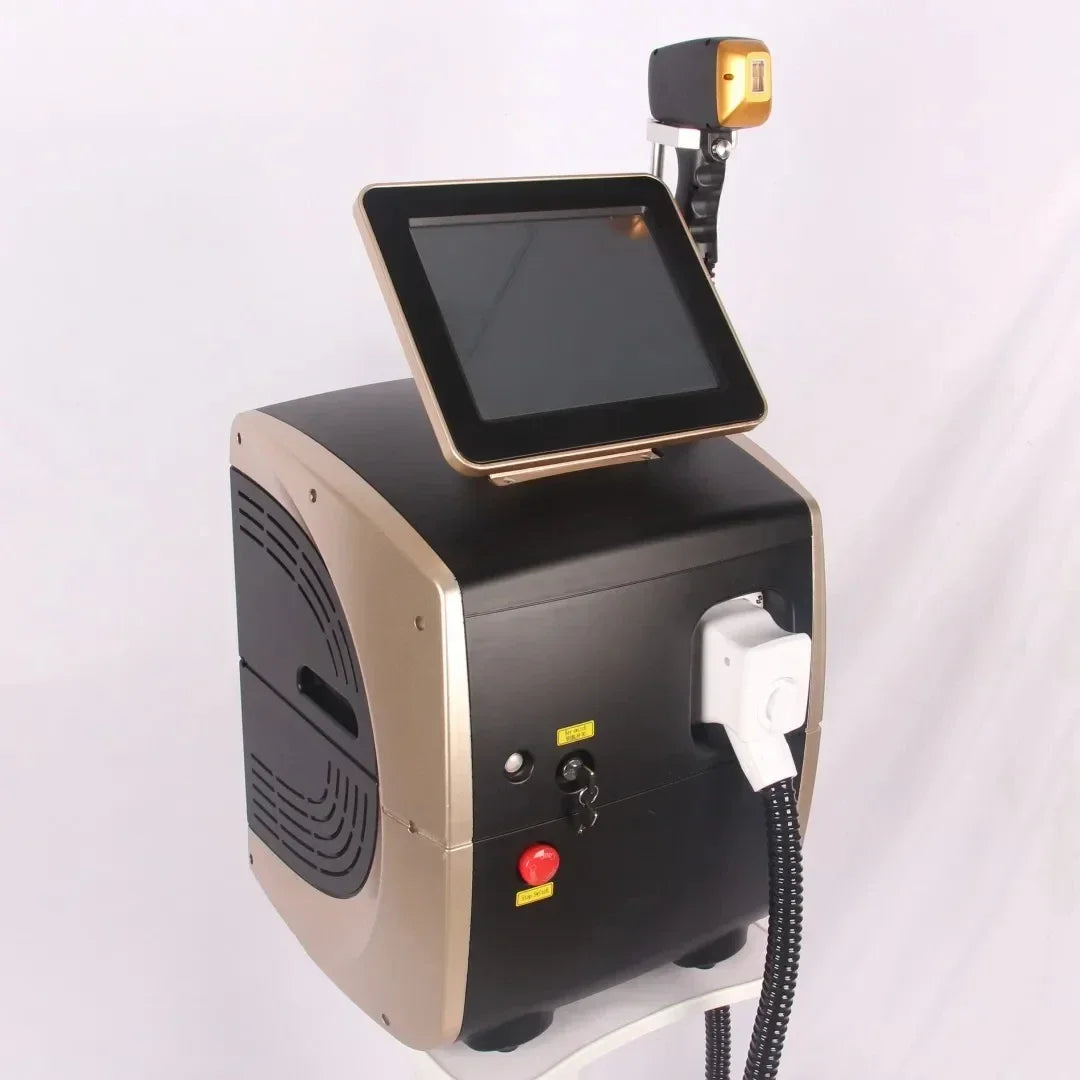 4000W Professional Laser Hair Removal Machine Alexandrit Diode Triple Wave 808nm 755nm 1064nm White Ice Titanium Laser Epilator