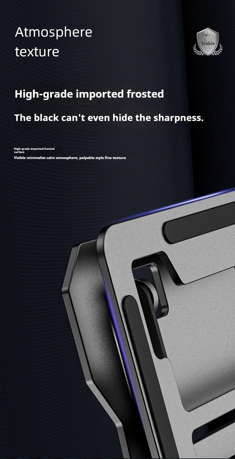 Adjustable Laptop Tablet Stand Holder Portable Anti Slip Stable Metal Bracket Universal Laptop Riser Notebook Stand for Macbook