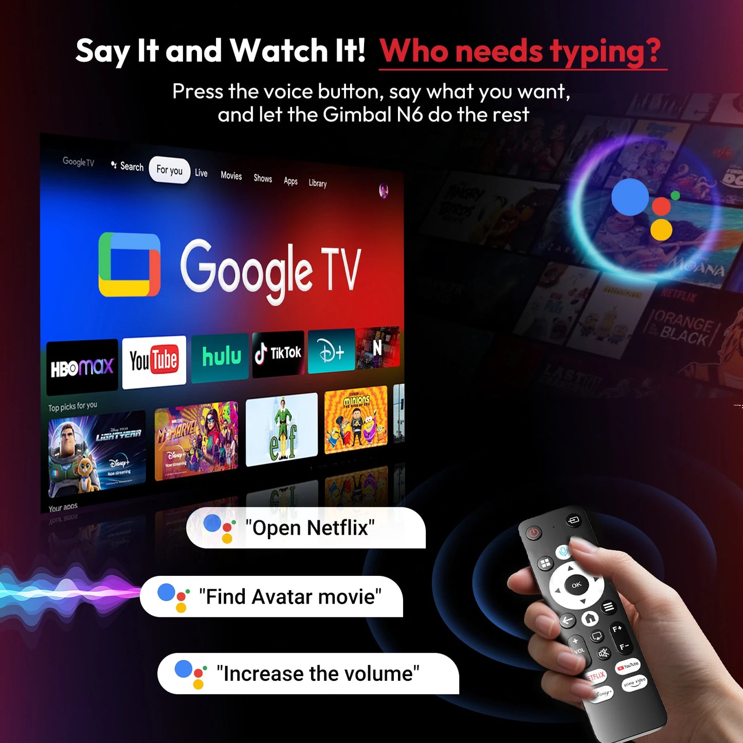 XGODY Netflix Official 4K Supported Smart projector 650 Ansi AI Voice Recognition Auto Focus & Keystone Projector for Home Movie