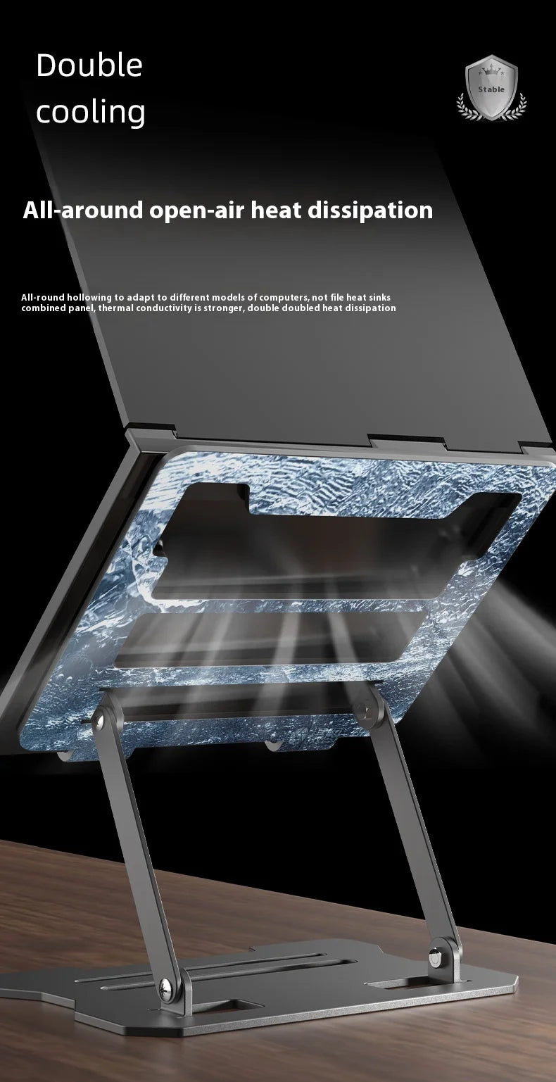 Laptop Tablet HolderAdjustable Foldable Bracket Laptop Tablet Stand Universal Portable Notebook Stand Cooling Support Anti Slip