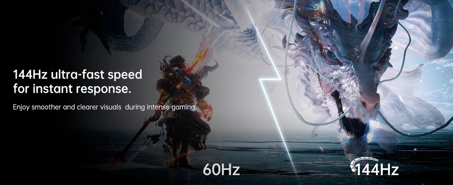 UPERFECT 16" 2K Portable Monitor 2560*1600 16:10 100%sRGB 500Cd/m² 120Hz Gaming Display For Xbox PS5 Switch Laptop Mac Phone