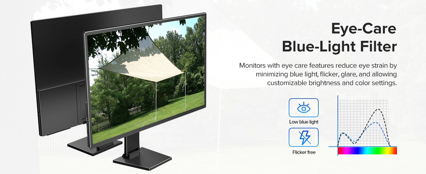 UPERFECT UMax 21 Touchscreen 21.5" 120Hz Computer Display 1080P 100% sRGB USB-C HDMI HDR Gaming Portable Monitor for Laptop Mac