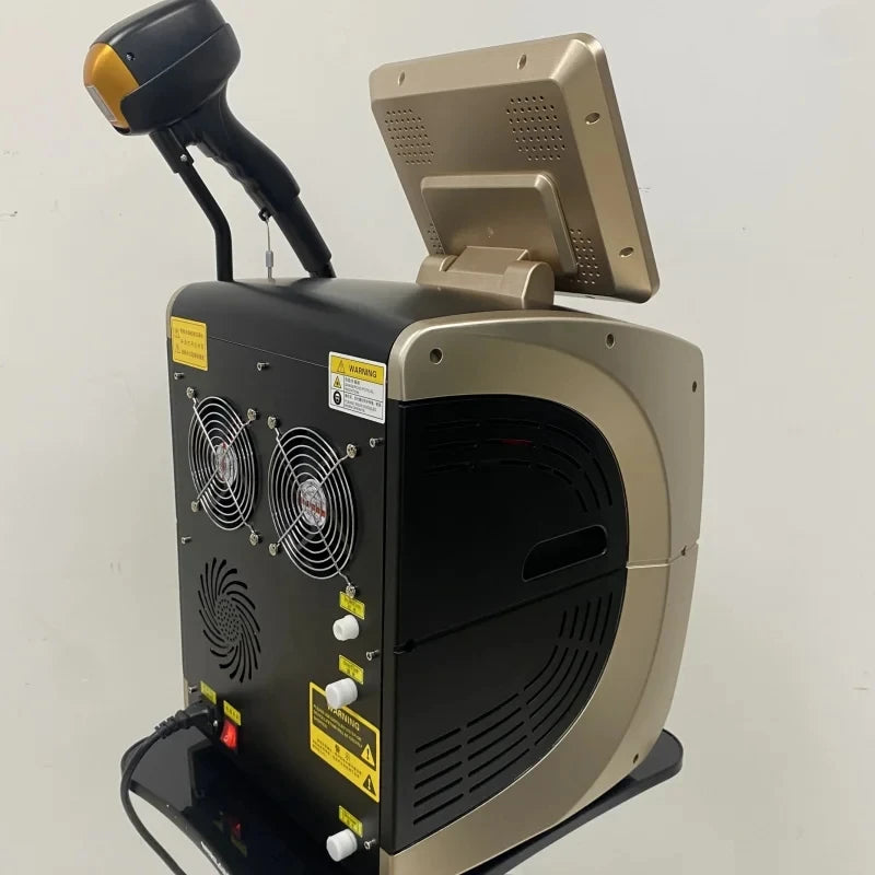 2025 Best Depilator New Ice Platinum Cooling System Skin Care 808nm Diode Laser Hair Removal Machine 3-Wavelength