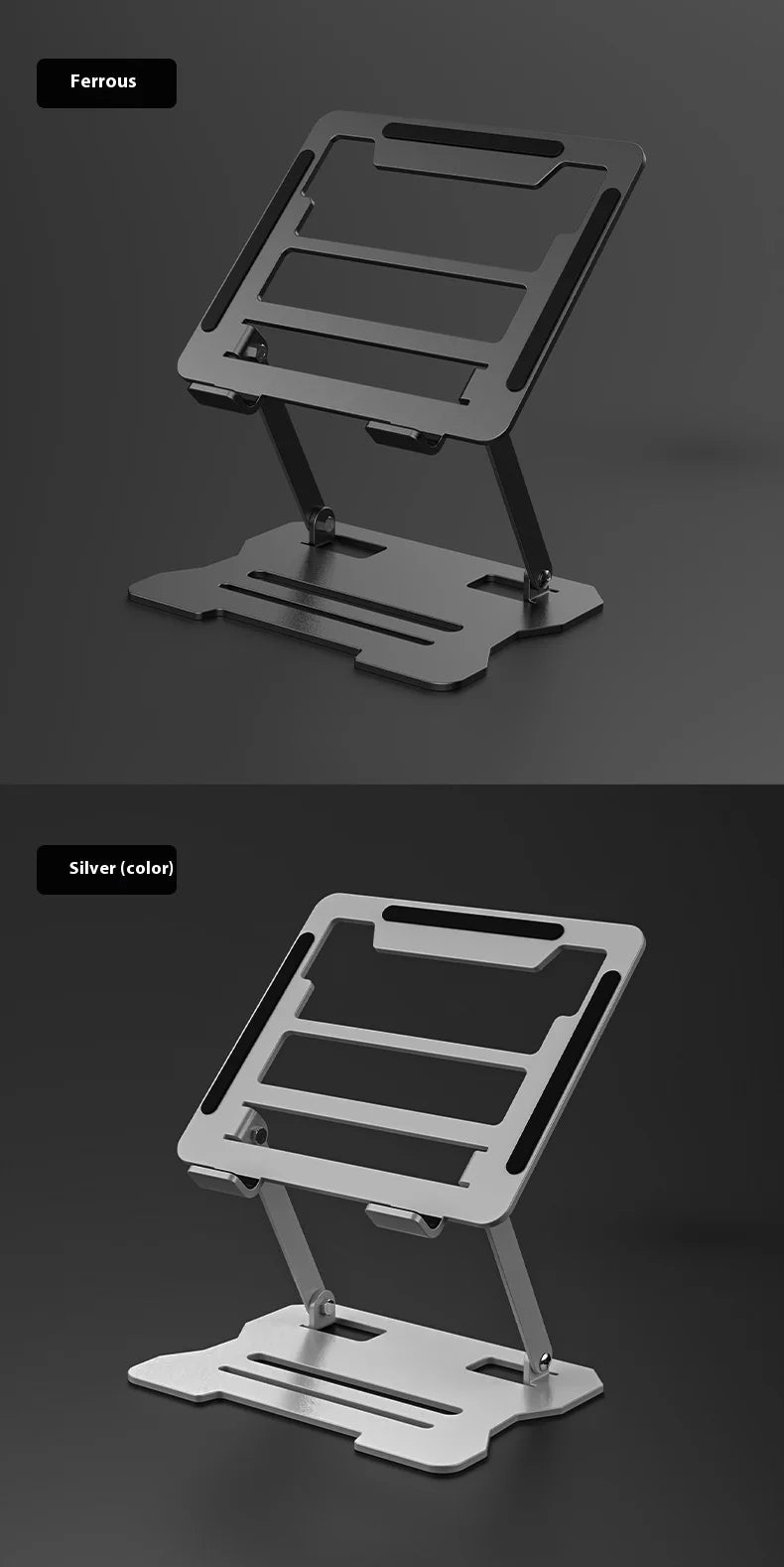 Laptop Tablet HolderAdjustable Foldable Bracket Laptop Tablet Stand Universal Portable Notebook Stand Cooling Support Anti Slip